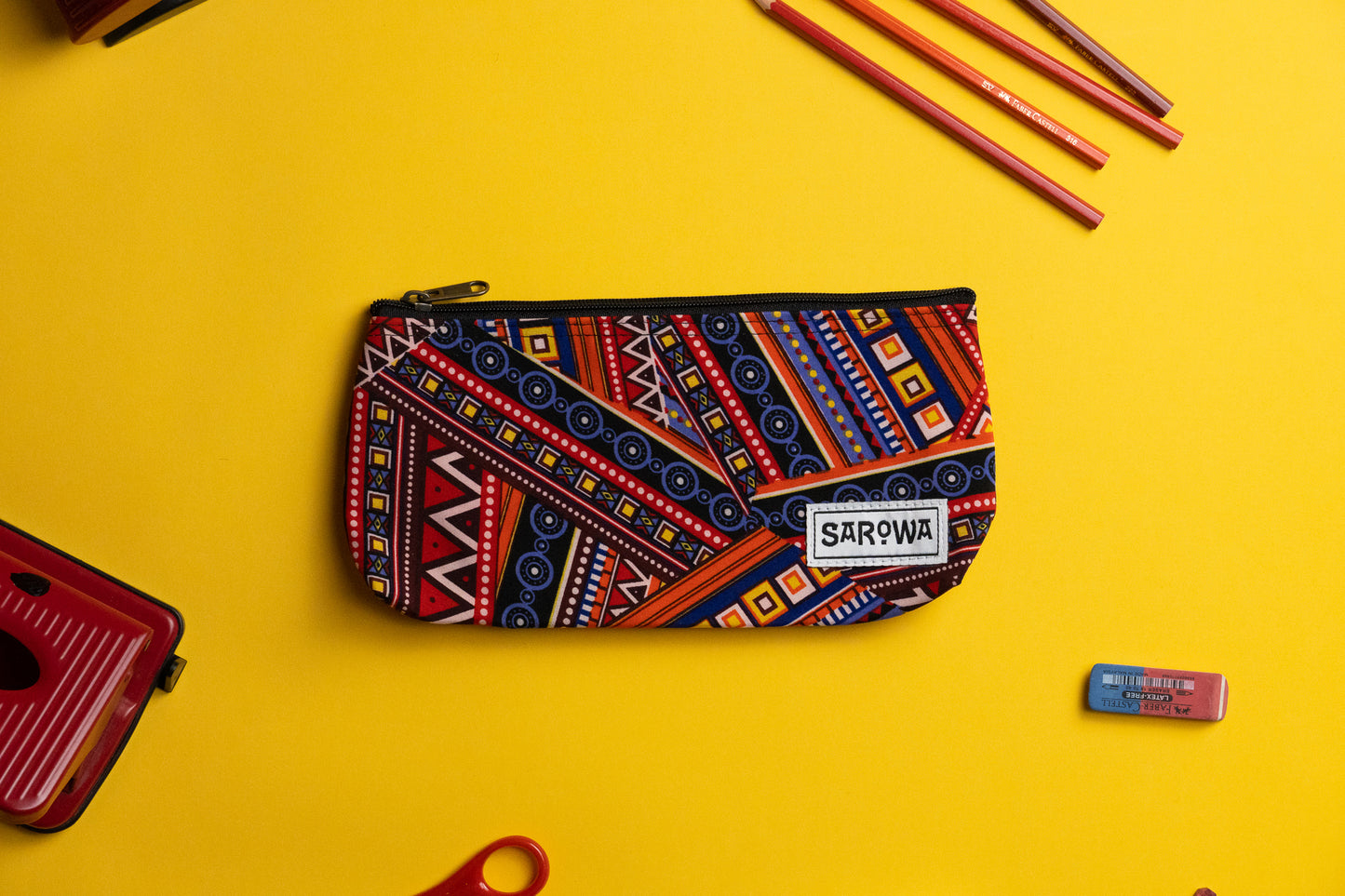 pencil case black inca